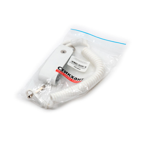 Шнур страховочный (тренчик) для пистолета Стикхант - Карабинер - белый