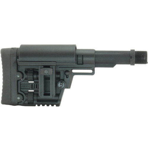 Приклад телескопический DLG Tactical AR (AR31) для AR-15 / M4 / M16 с упором