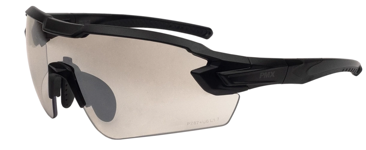 Очки баллистические стрелковые PMX Temper G-8480ST Anti-fog Зеркально-серые 50%