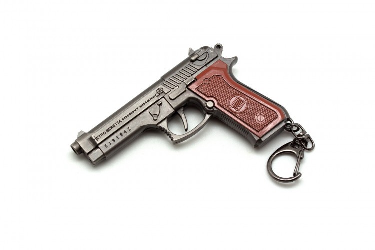 Брелок Microgun L Пистолет Beretta M9 с нажимным курком