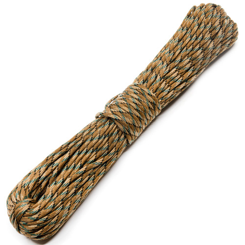 Паракорд Стикхант 550 высокопрочный 30 метров Сухой камыш