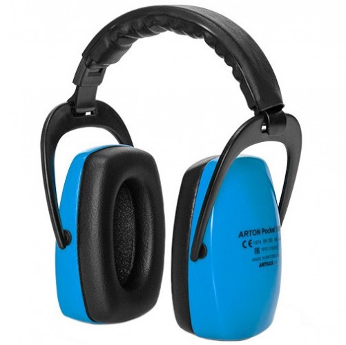 Наушники пассивные стрелковые Artilux Arton 2000 с поролоновыми амбушюрами SNR 30 ДБ Синий