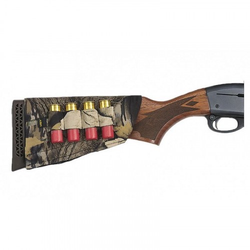 Патронташ-накладка Allen 20143 открытый на 4 патронов 12,16,20 калибра Mossy Oak Break Up
