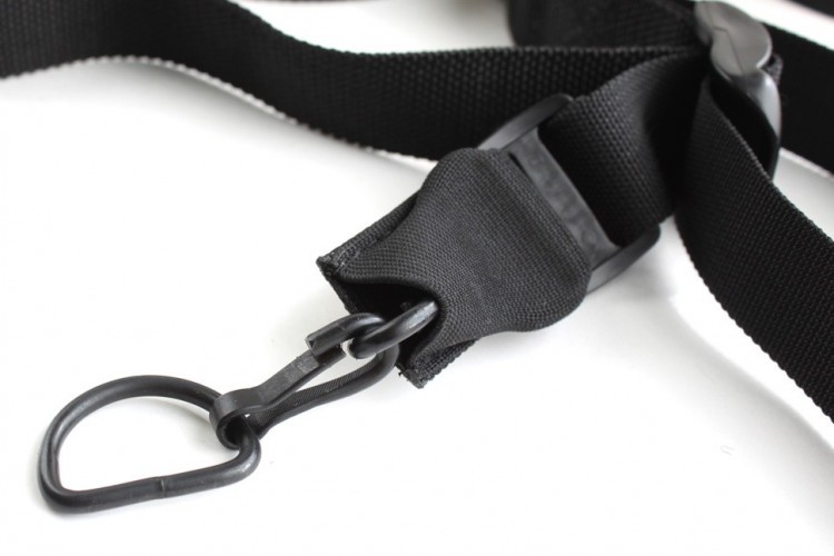 Тактический 1-2-3 точечный ремень "ДОЛГ - М2" Универсальный (Черный)