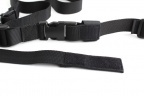 Тактический 1-2-3 точечный ремень "ДОЛГ - М2" Универсальный (Черный)
