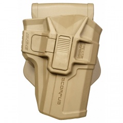 Кобура поворотная с кнопкой Fab Defense MX 226SR SC-226SRT для Sig Sauer P226 Койот