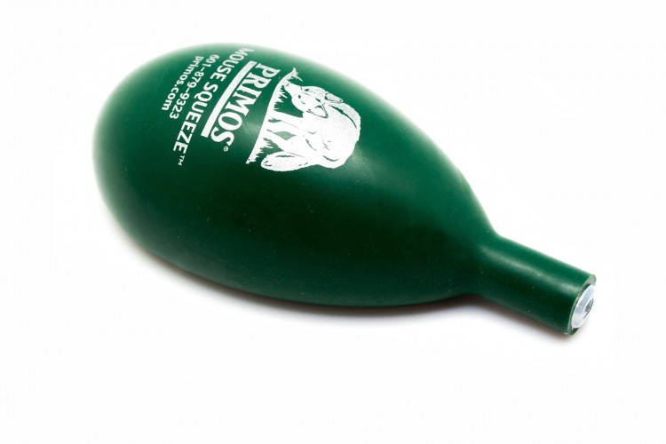 Манок духовой на лису Primos Mouse Squeeze 304 (писк мыши) нажимной резина Зелёный