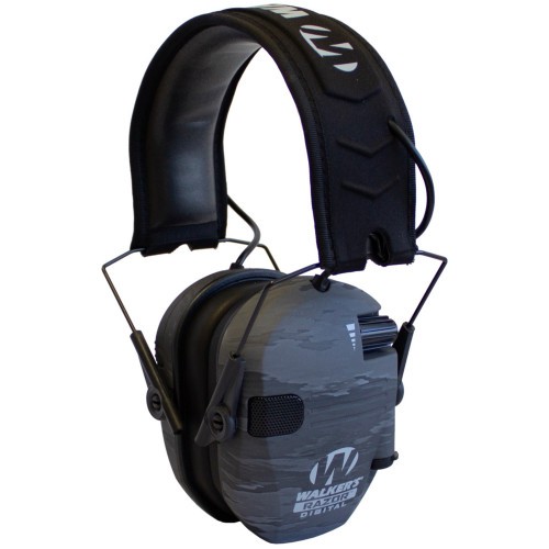 Наушники активные стрелковые Walker's Razor Digital с цифровой платой 23-85 ДБ Призрак