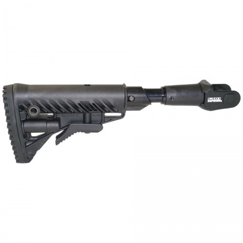 Приклад телескопический Fab Defense M4-AKMS P SB-S с амортизатором для АКМС Чёрный