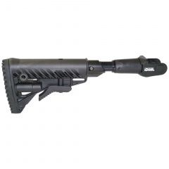 Приклад телескопический Fab Defense M4-AKMS P SB-S с амортизатором для АКМС Чёрный