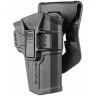 Кобура поворотная с кнопкой Fab Defense MX 226SR SC-226SRB для Sig Sauer P226 Черная