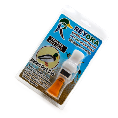 Манок духовой на утку крякву Reyoka Ordek Cift 2 лепестка Белый / Оранжевый