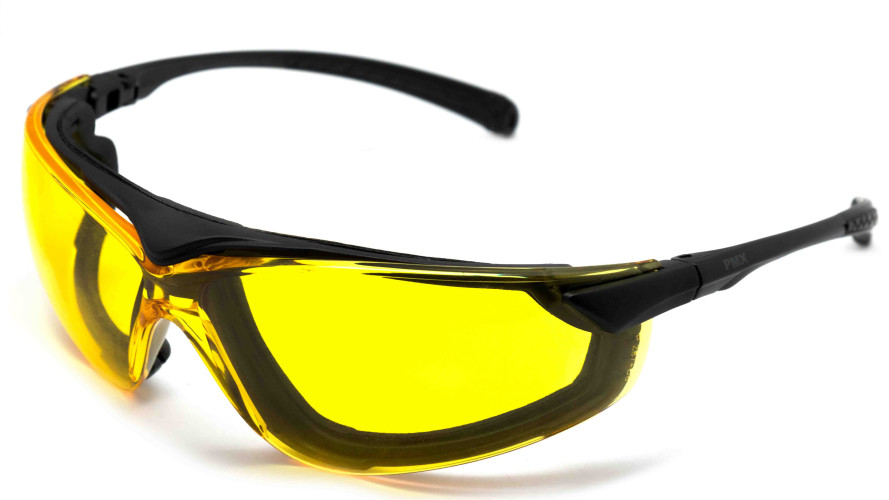 Очки баллистические тактические PMX Onvard G-8130ST Anti-fog Желтые 89%
