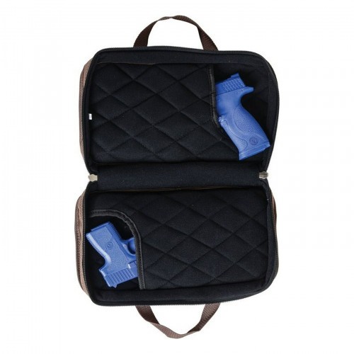 Сумка-кофр универсальная Allen 50-15 для двух пистолетов 17.8х33 см Коричневый