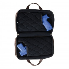 Сумка-кофр универсальная Allen 50-15 для двух пистолетов 17.8х33 см Коричневый