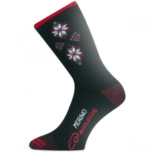 Носки Lasting SCK 903 из борголона с антибактериальным свойством Красный