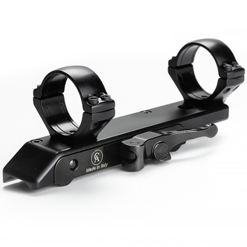 Кольца-моноблок для прицела Contessa Alessandro (SBB02/SP06) быстросъемные D=25.4 мм H=7.5 мм на Blaser | Низкий