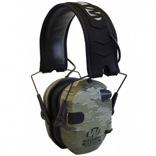 Наушники активные стрелковые Walker's Razor Digital с цифровой платой 23-85 ДБ Тигр (ATIX)