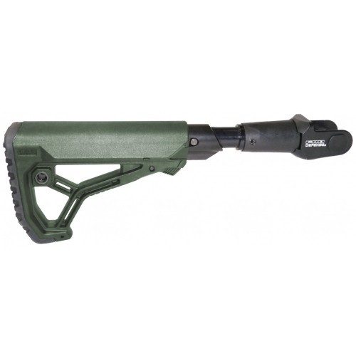 Приклад телескопический Fab Defense C-AKMS-S SB GL-CORE для АКМС с амортизатором Зелёный