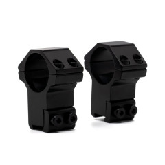 Кольца для прицела Стикхант Xtreme Tactical (SHXT2521) D=25.4 мм H=21 мм на Призму (10 - 12 мм) | Высокий 2 шт