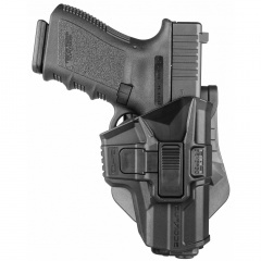 Кобура поворотная с кнопкой Fab Defense MX G-9SR SC-G9SRB для Glock 9 мм Черная