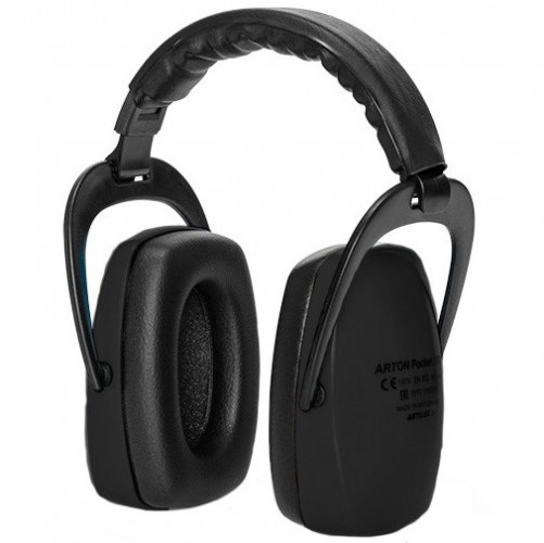 Наушники пассивные стрелковые Artilux Arton 1000 с поролоновыми амбушюрами SNR 28 ДБ Чёрный