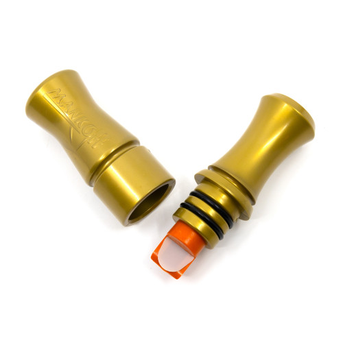 Манок духовой на белолобого гуся Mankoff Pioner 2130/2 однолепестковый Золото