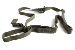 Ремень оружейный тактический Долг М2 1-2-3 точечный универсальный Хаки