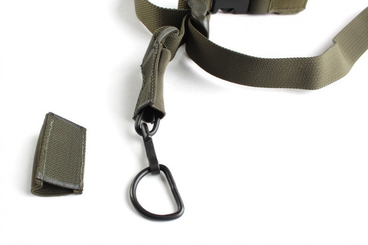 Тактический 1-2-3 точечный ремень "ДОЛГ - М2" Универсальный (Хаки)