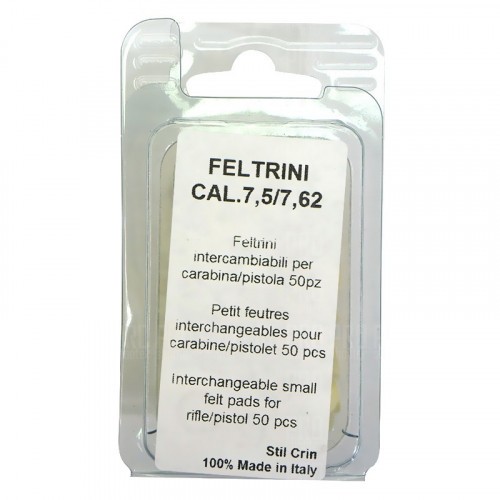 Патч войлочный для чистки оружия Stil Crin FELT_50_7,62 для .30 калибра 50 шт