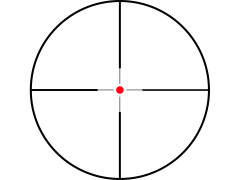 Прицел оптический Konus Glory 3-24x56 SF Fine Crosshair гравированная / Подсветка красная