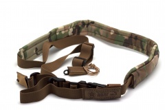 Ремень оружейный охотничий Долг М3 1-2-3 точечный с мягкой подушкой Мультикам