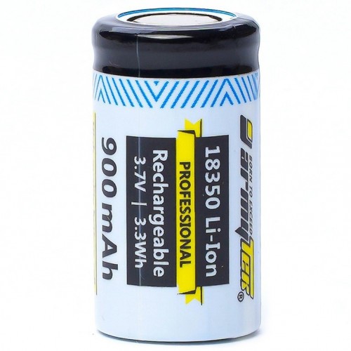 Аккумулятор Armytek Li-Ion A03401 Тип 18350 3.7V 900 мАч без защиты