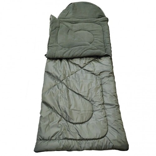 Спальный мешок Expert Camping От -05°С до -15°С Зелёный