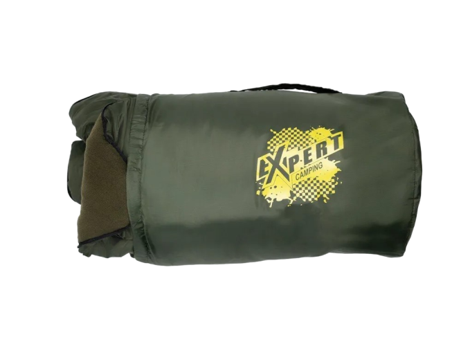 Спальный мешок Expert Camping От -05°С до -15°С Зелёный