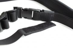 Ремень оружейный тактический Долг М3 1-2-3 точечный с мягкой подушкой стандартный Черный