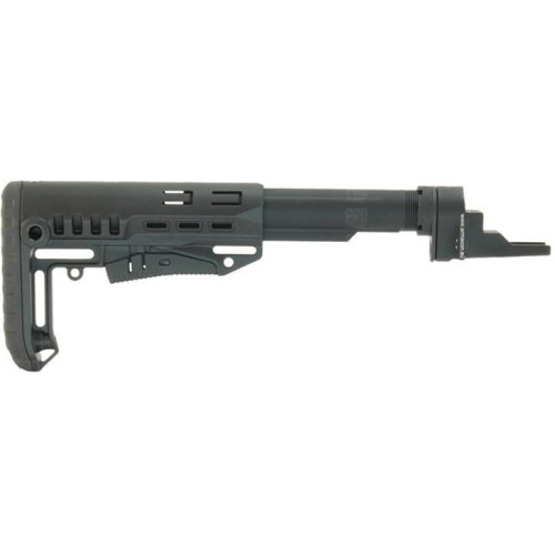 Приклад телескопический DLG Tactical ВПО-136 (AKM14) для АК-74 / АКМ / ВПО-209 / Сайга-М