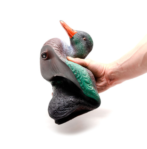 Чучело утиное Стикхант №7 Кряква селезень сминаемое резиновое