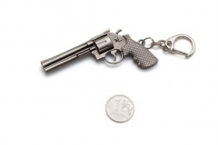 Брелок Microgun XS Револьвер Colt King Cobra Серебряный