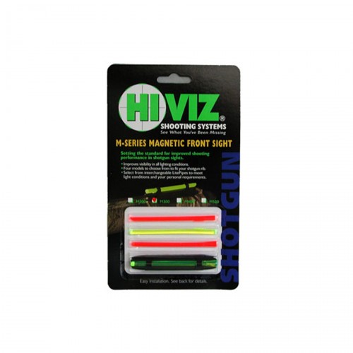 Мушка магнитная HiViz Magnetic Sight M-Series M200 на вентилируемую планку 4.2 - 6.7 мм Зелёный / Красный