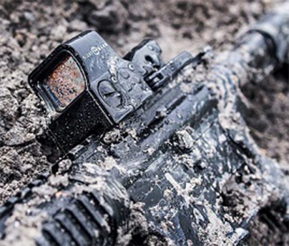 Прицел коллиматорный Sightmark Ultrashot Dual M-Spec 1X33X24 IR FP WP (SM26005) Открытый Circle DOT 2/65 MOA