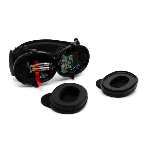 Наушники активные стрелковые PMX Tactical Pro PMX-40B 27-85 ДБ Черный