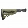 Приклад телескопический Fab Defense M4-VEPR FK SB с амортизатором для Вепрь 12 Хаки
