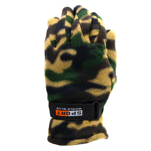 Перчатки Стикхант Тундра зимние войлочные полноразмерные Зеленый Мультикам