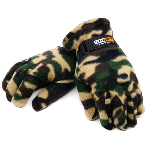 Перчатки Стикхант Тундра зимние войлочные полноразмерные Зеленый Мультикам
