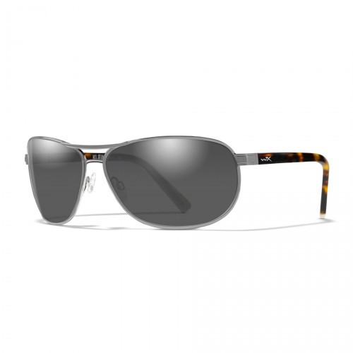 Очки баллистические стрелковые Wiley X Klein ACKLE02 Серые 15%