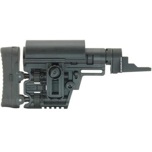 Приклад телескопический DLG Tactical ВПО-133 (AKM13) для АК-74 / АКМ / ВПО-209 / Сайга-М с упором