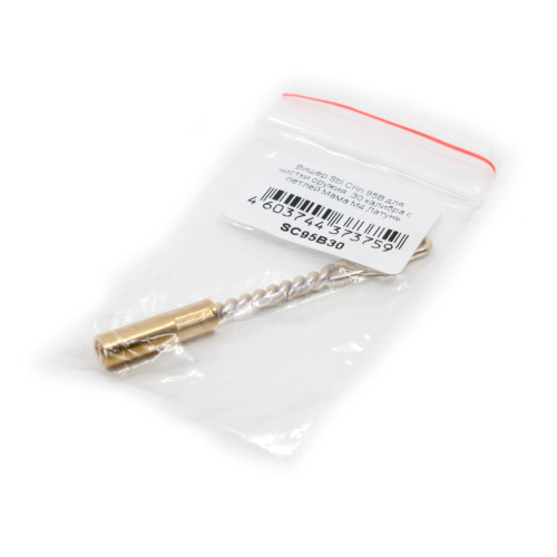 Вишер Stil Crin 95B для чистки оружия .30 калибра с петлей Мама М4 Латунь