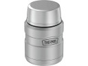 Термос для еды THERMOS KING SK-3000 MMS 0,47L, складная ложка из нержавеющей стали, стальной