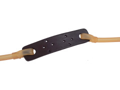 Тетива для рогатки резиновая с кожаной вставкой